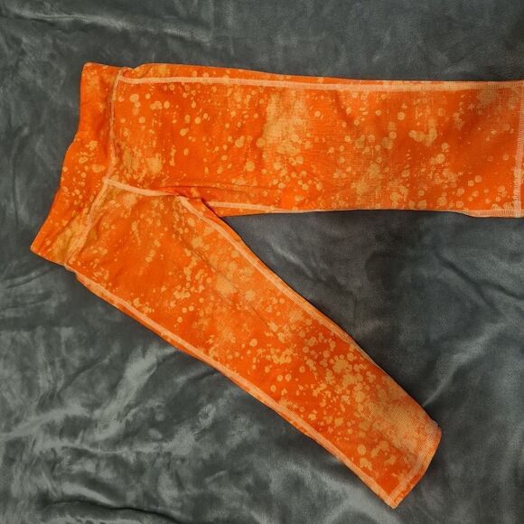 🏖 Old Navy Workout Athletic Exercise Leggings Pants Kids Large 10-12 - Picture 2 of 5